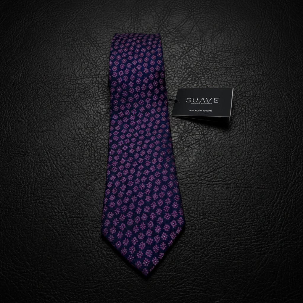 Nocturne Blossom Silk Tie