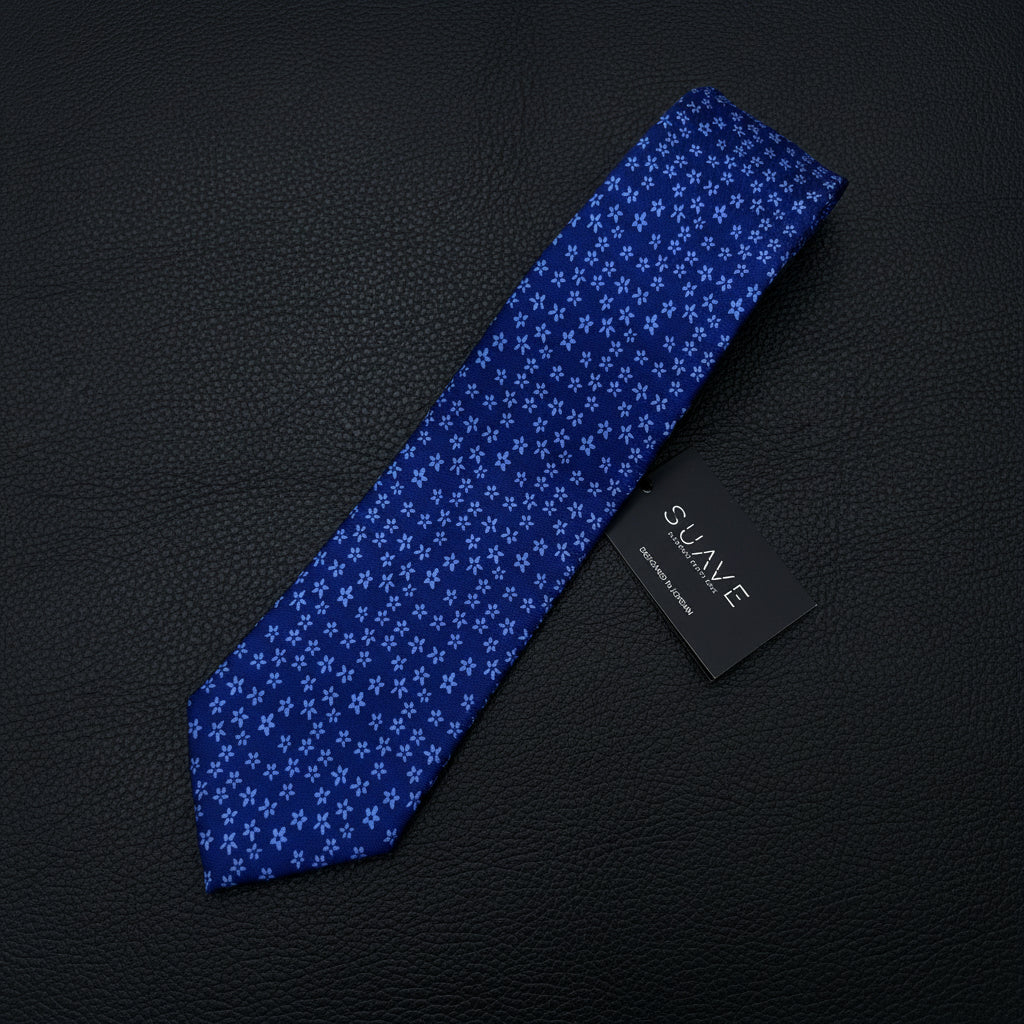 Navy with blue Roses