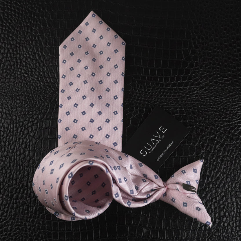 Standard MultiColor - Pink with Geometric Grey