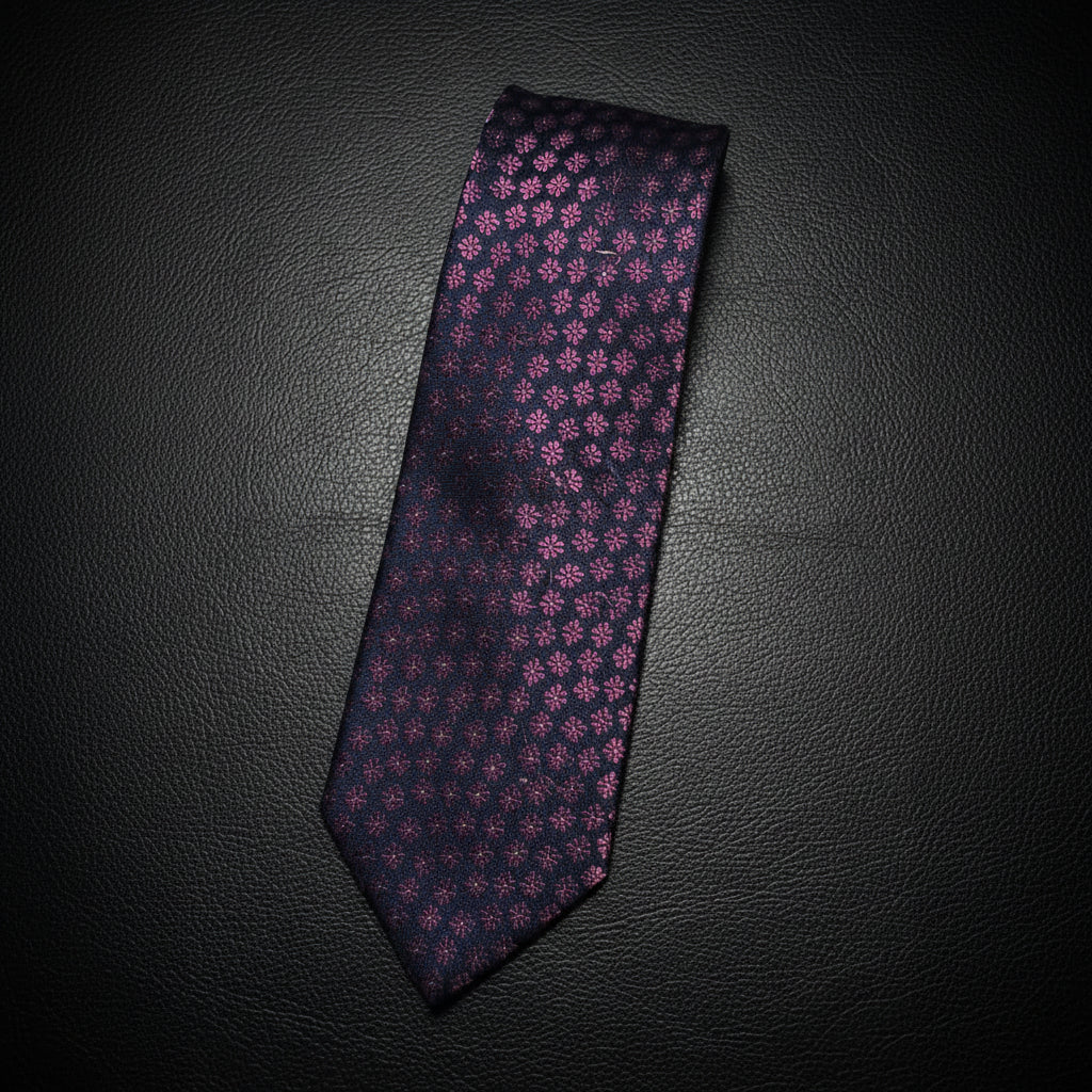 Nocturne Blossom Silk Tie