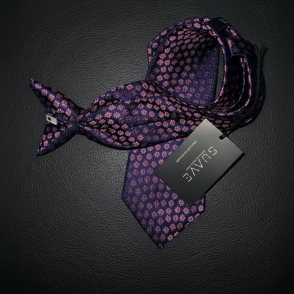 Nocturne Blossom Silk Tie
