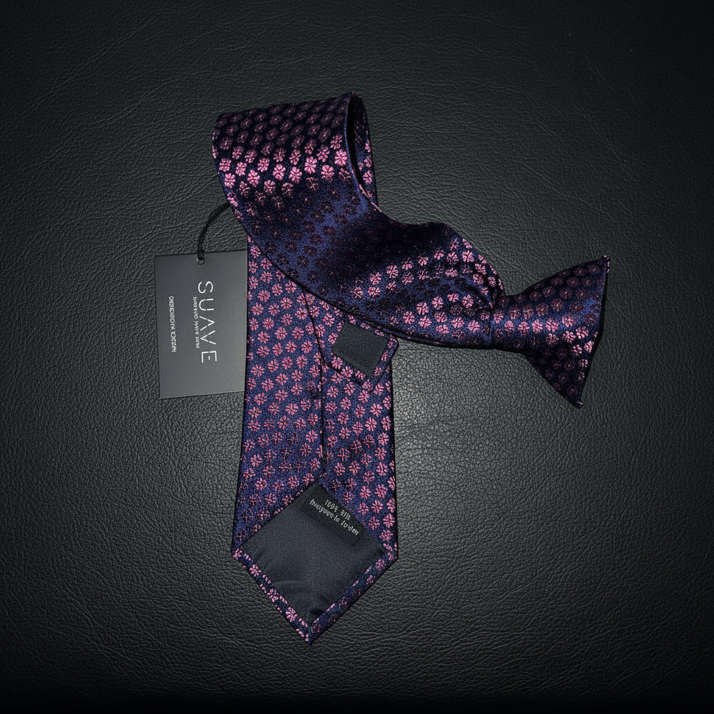 Nocturne Blossom Silk Tie