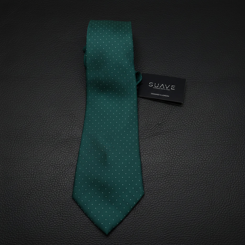 Olive Classic Green Tie