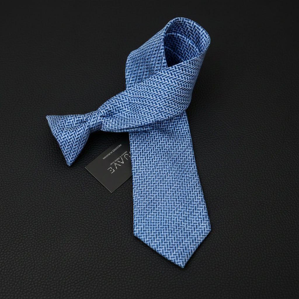 Elegant Blue - geometric blue white navy