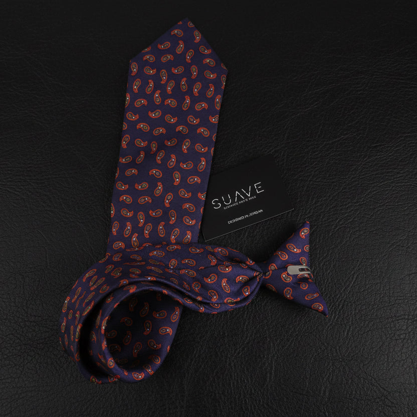 Premium Printed Silk - imperial Paisley