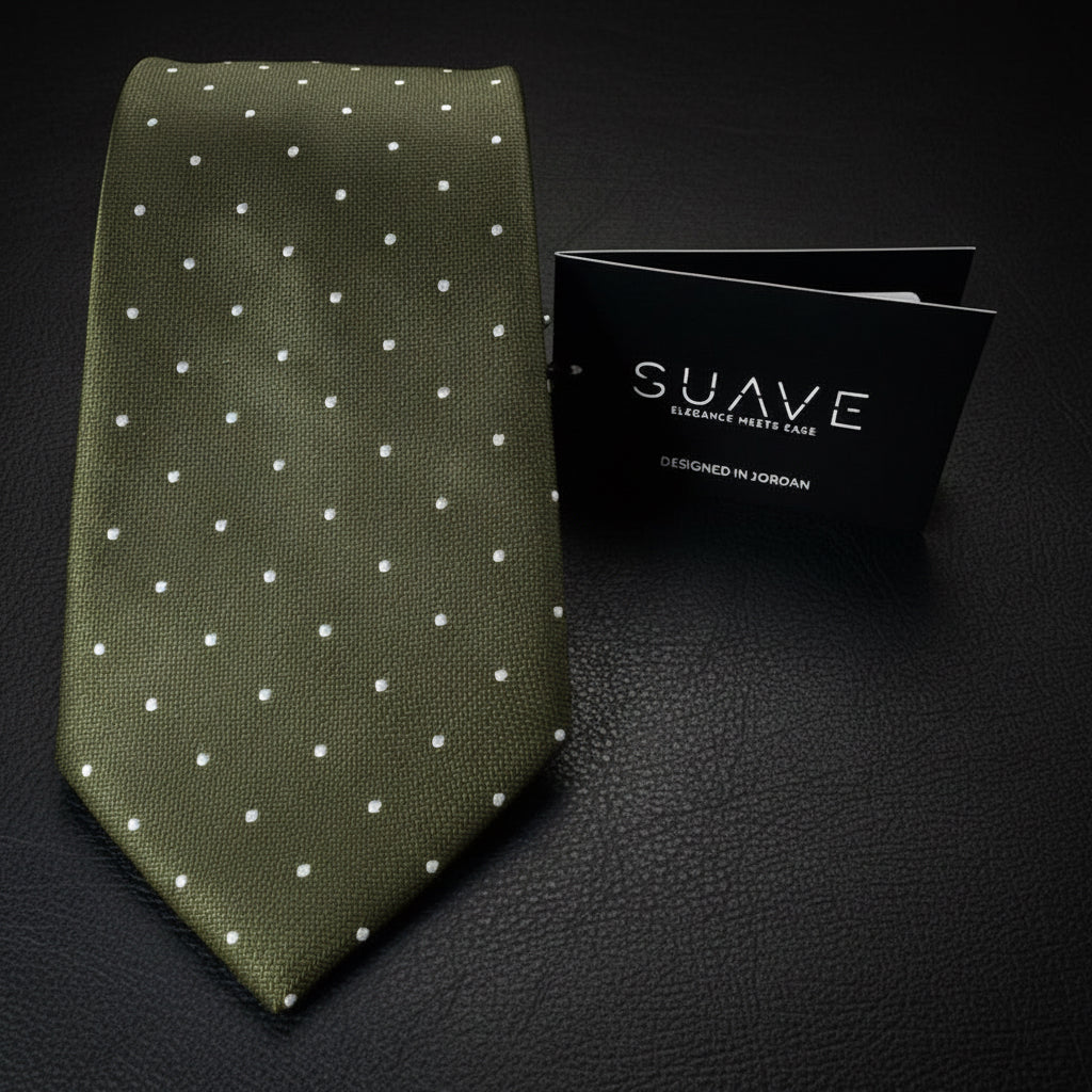 Standard MultiColor - Green with white dots