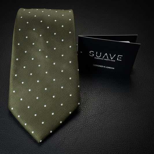 Standard MultiColor - Green with white dots