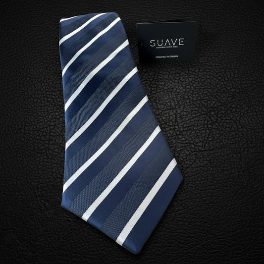 Standard MultiColor - Navy Blue with White Stripes