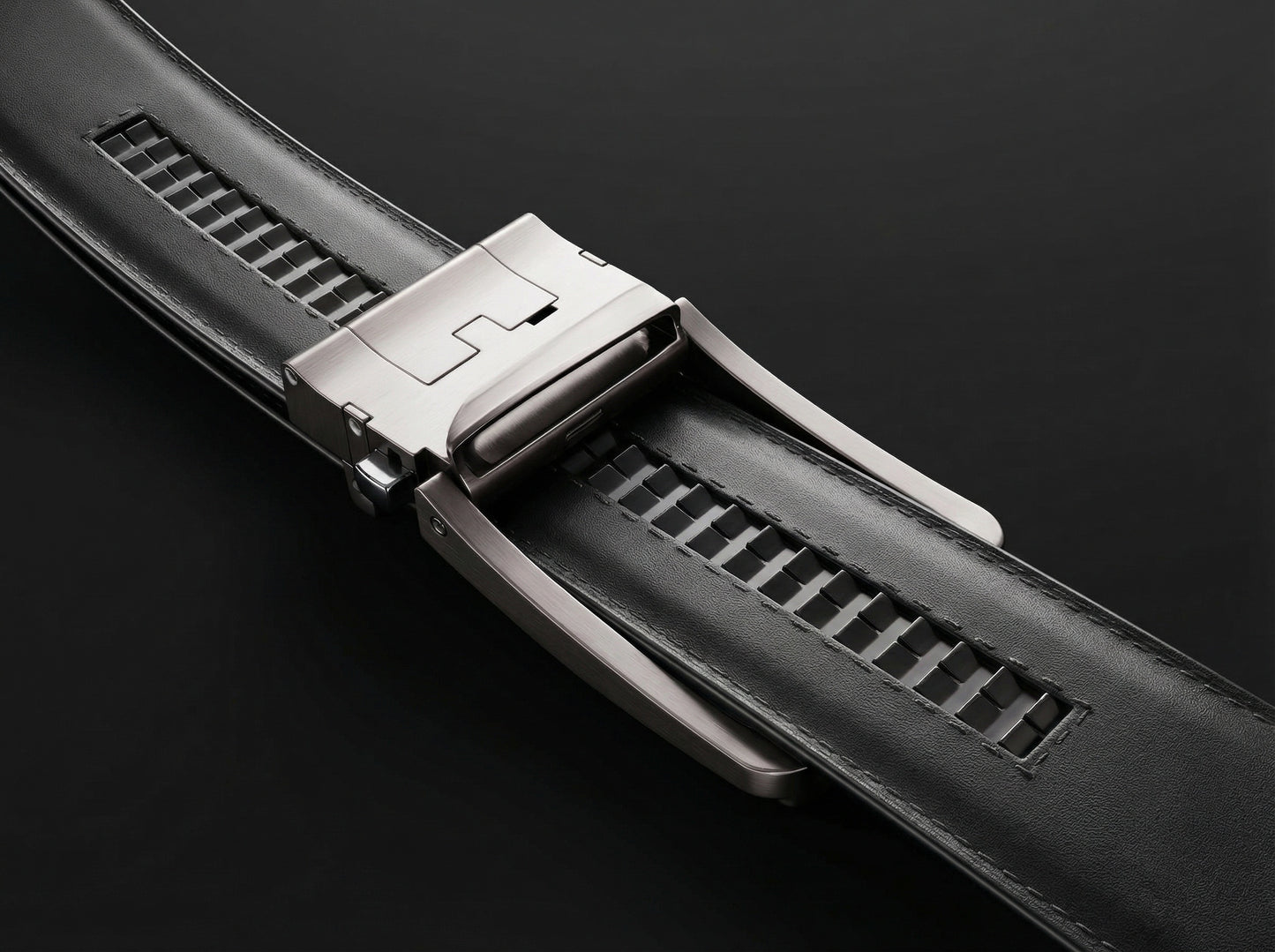 Genuine Leather Hole-Free Belt