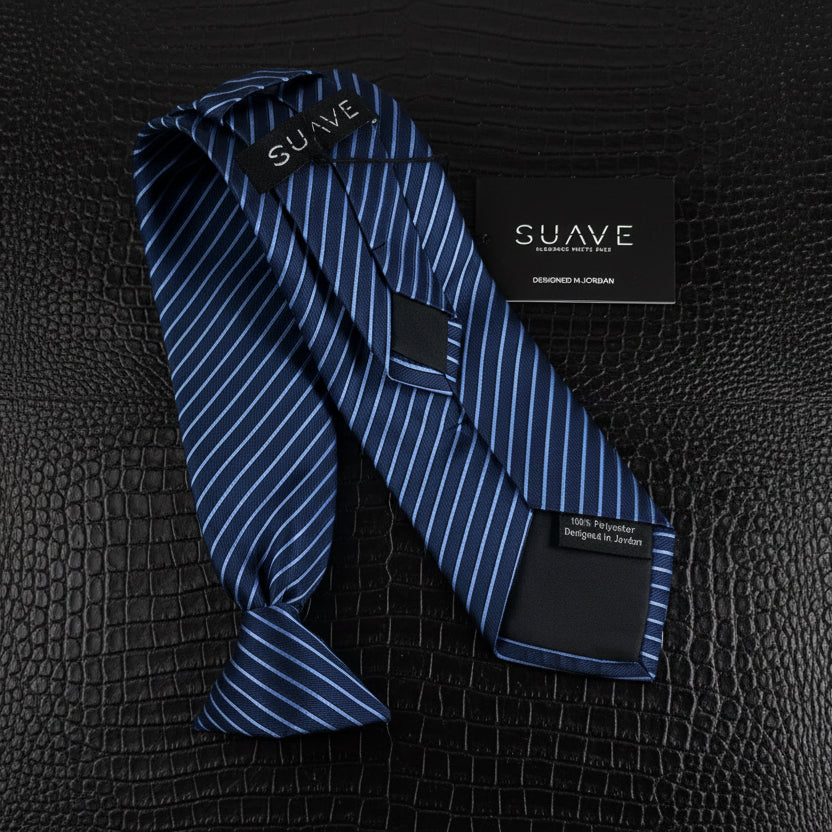 Standard MultiColor - Navy Bule with Blue Stripes