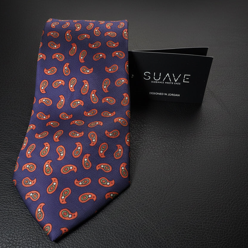 Premium Printed Silk - imperial Paisley