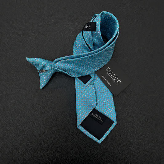 Aqua Royale Pattern Tie