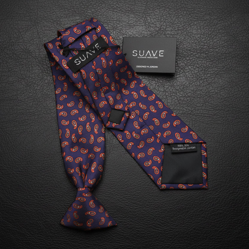 Premium Printed Silk - imperial Paisley