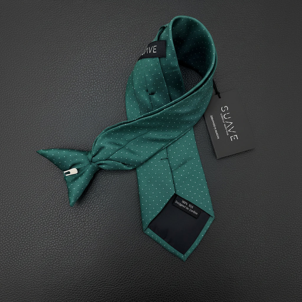 Olive Classic Green Tie