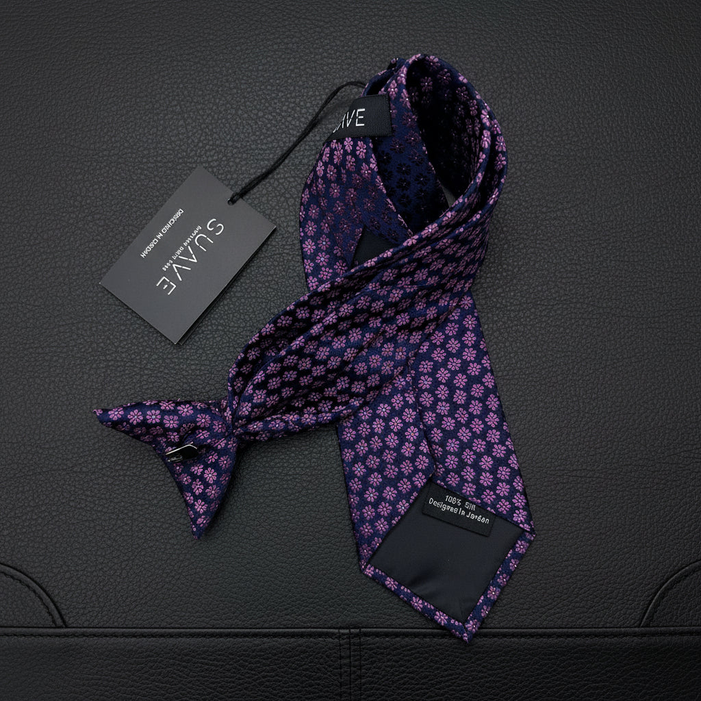 Nocturne Blossom Silk Tie