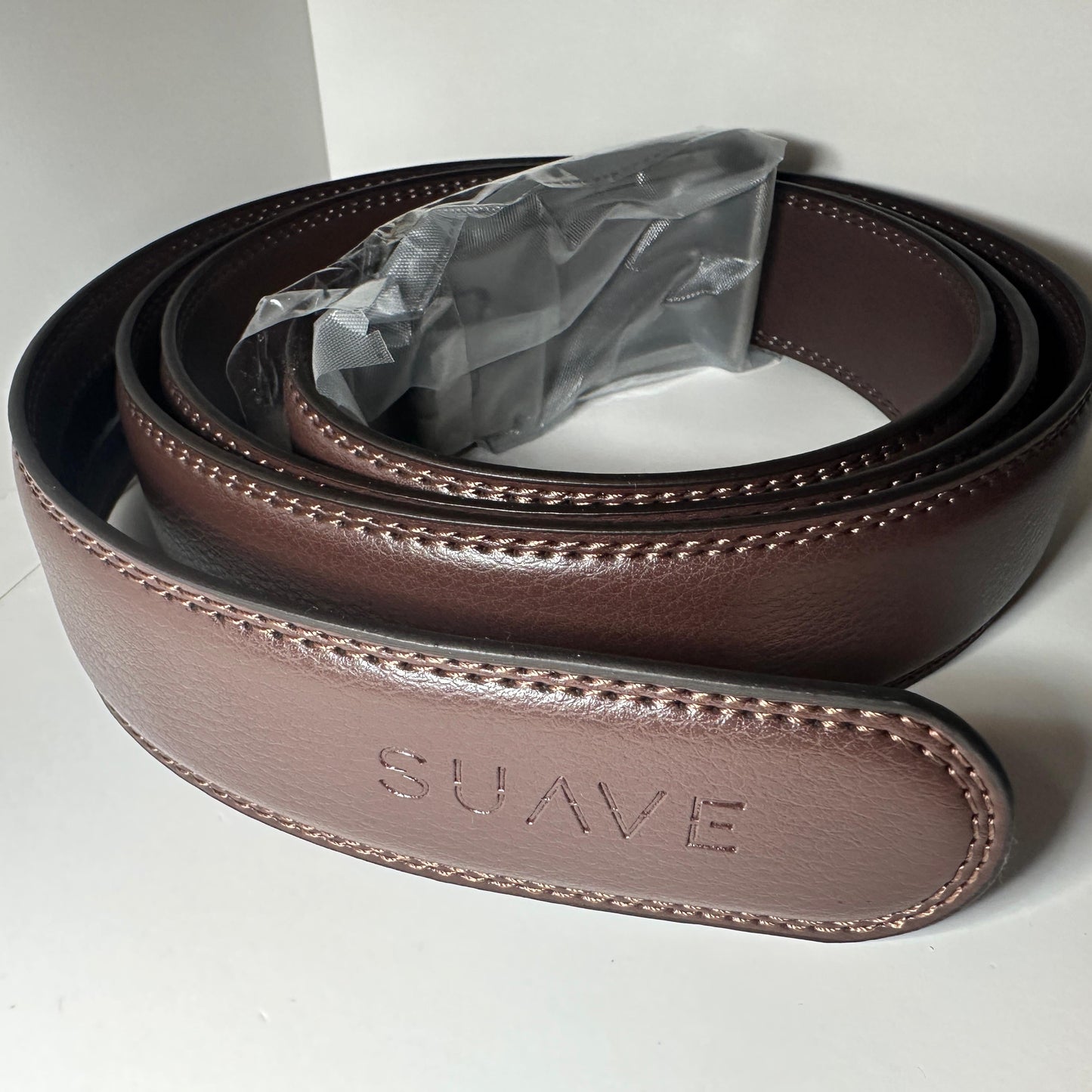 Split-Leather Hole-Free Belt