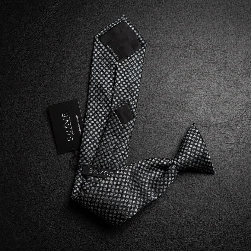 Standard MultiColor - Charcoal Bloom Signature Tie