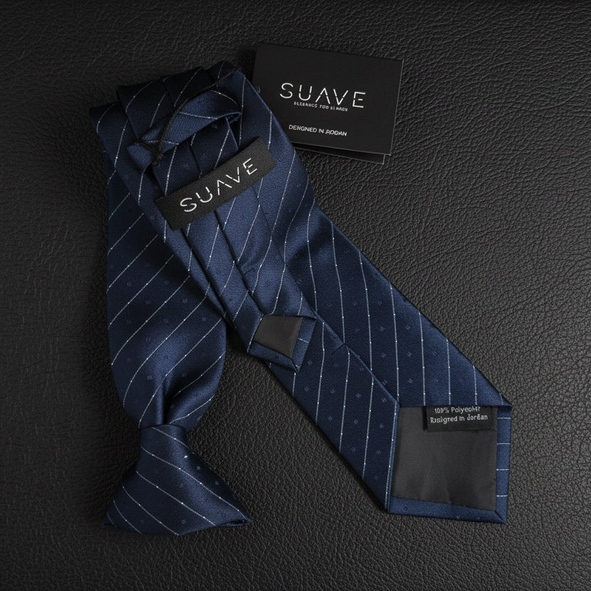 Standard MultiColor - Navy Bule with Silver Stripes