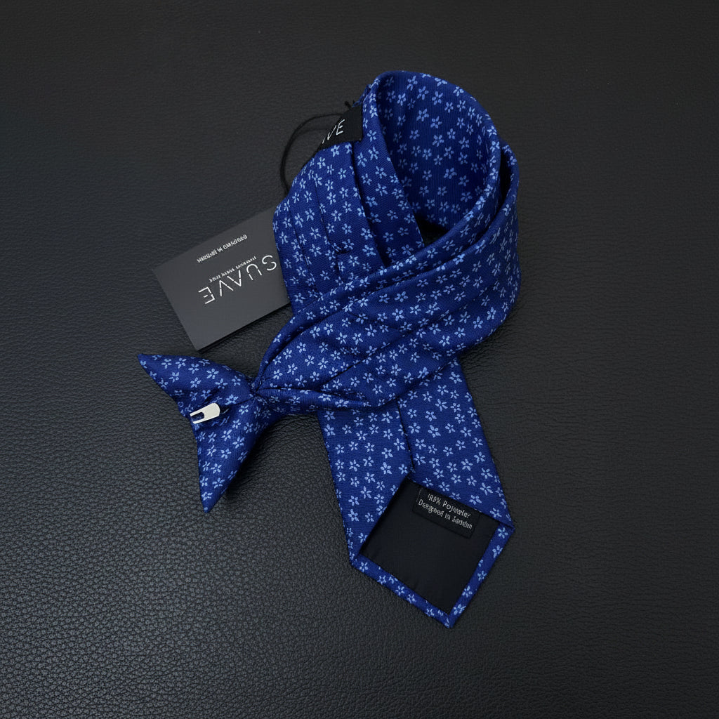 Navy with blue Roses