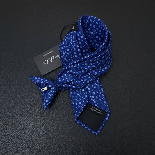 Navy with blue Roses