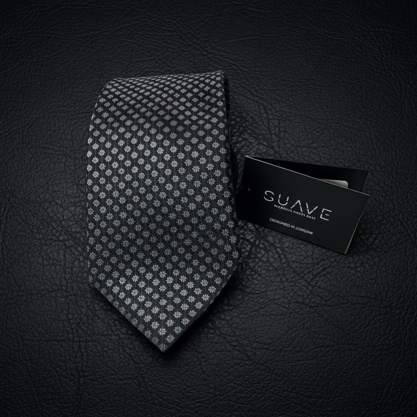 Standard MultiColor - Charcoal Bloom Signature Tie